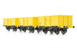 ACC1073 BR 16T Yellow MCO CEGB Mineral Wagon Pack S - OO Gauge